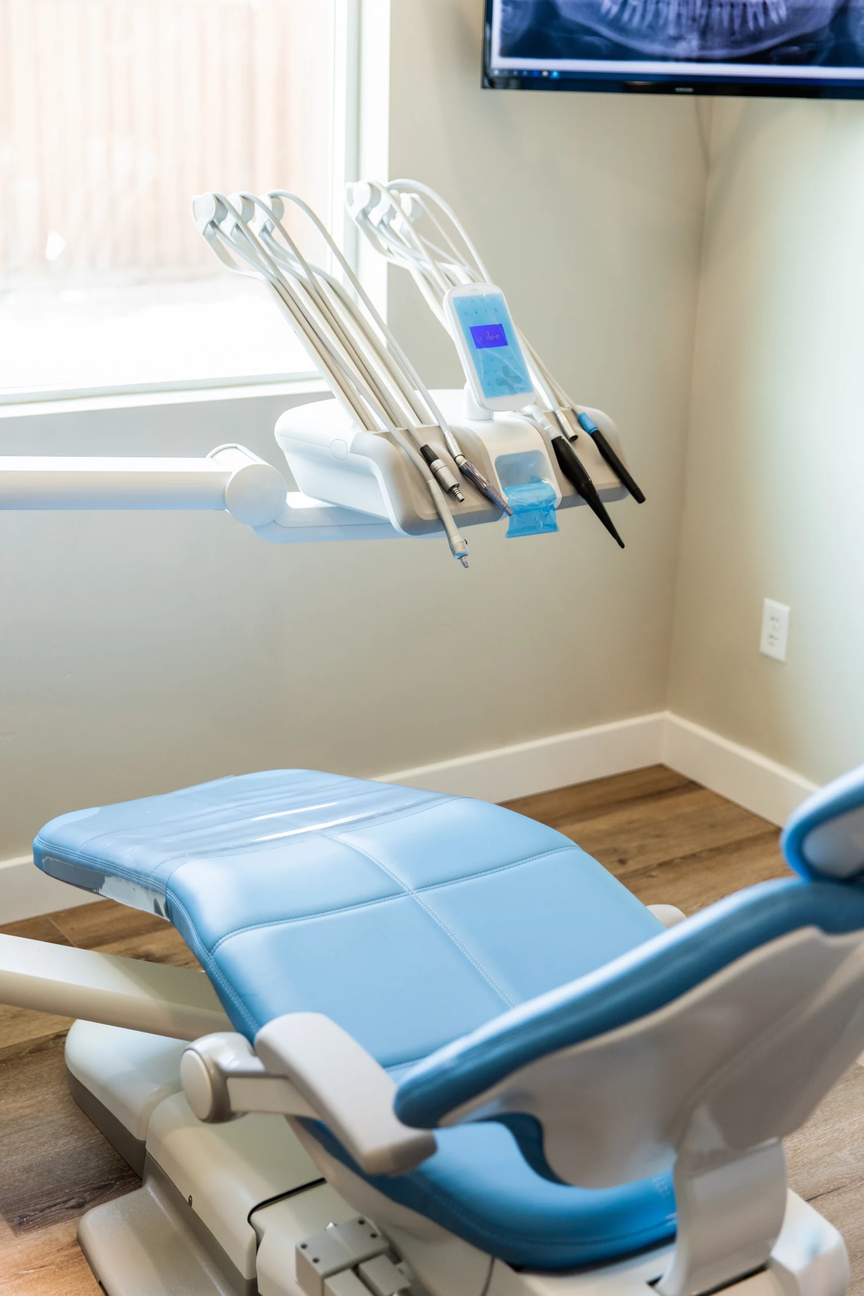 Inviting interior hallway at Clearwater Family Dental Care office